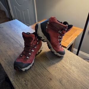 Women's Red Winter & Rain Boots